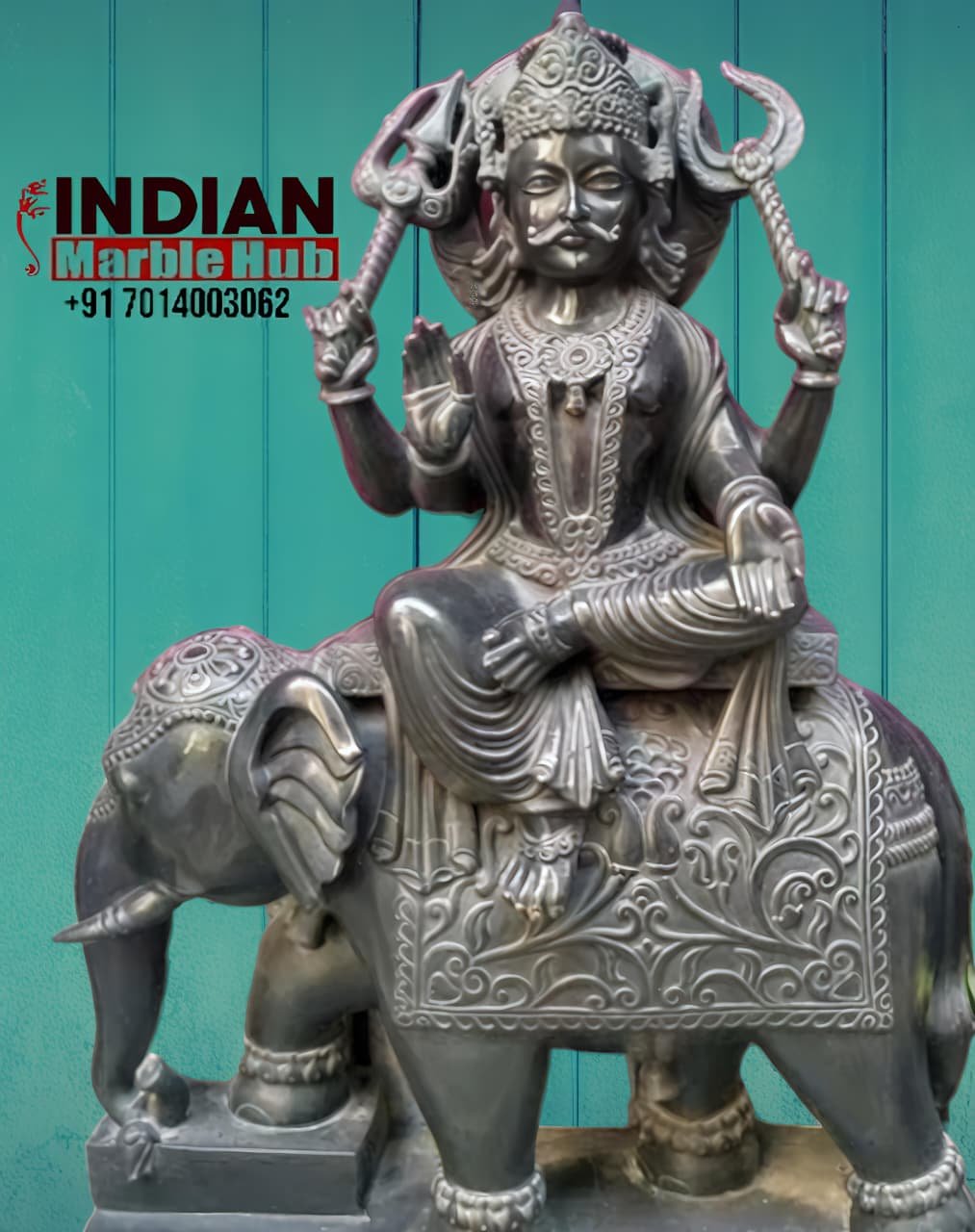 Marble Shani Dev Statue
