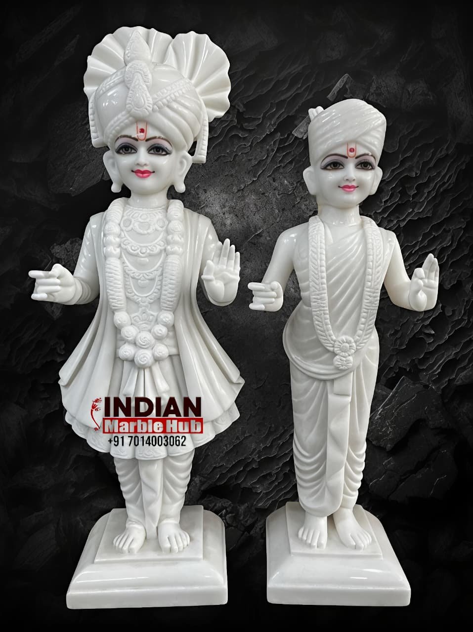 Marble Swaminarayan Statue